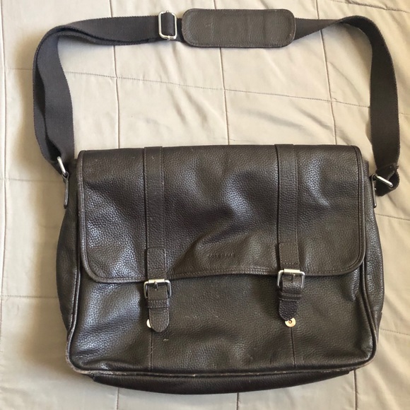 Cole Haan leather brief case - Picture 1 of 5